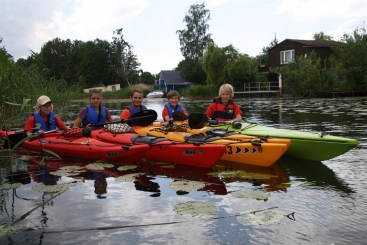 Kinderpaddelgruppe startet in Saison 2014 