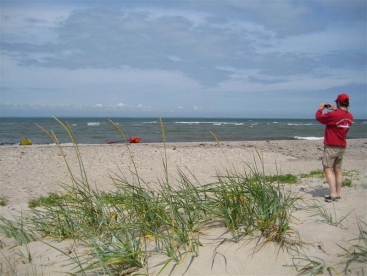 Fotoshooting mit der Ostsee